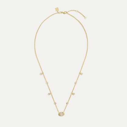 Rose Cut Diamond Necklace