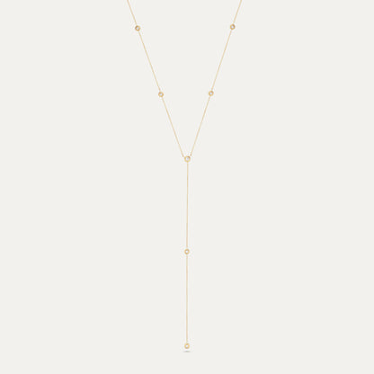 Diamond Lariat Necklace
