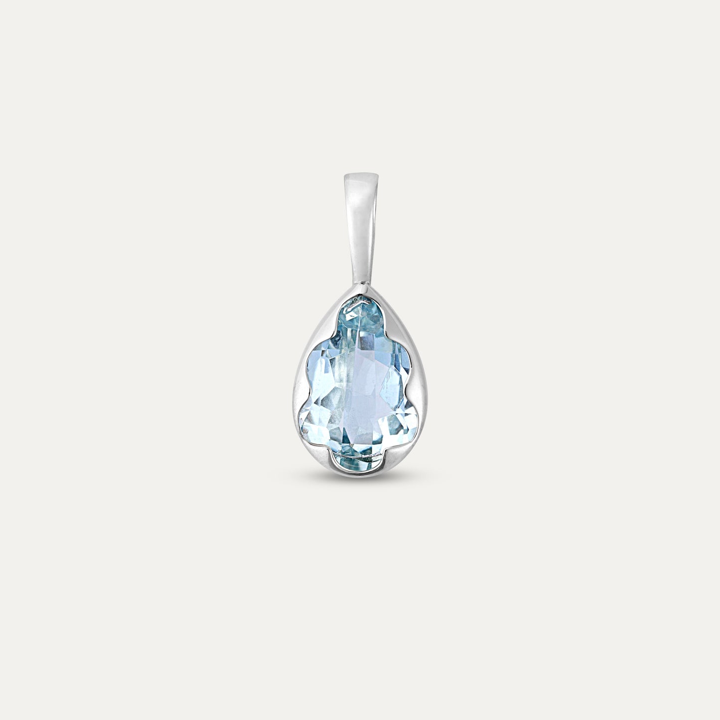 Blue Topaz Charm