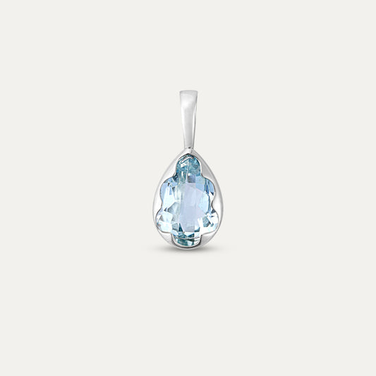 Blue Topaz Charm