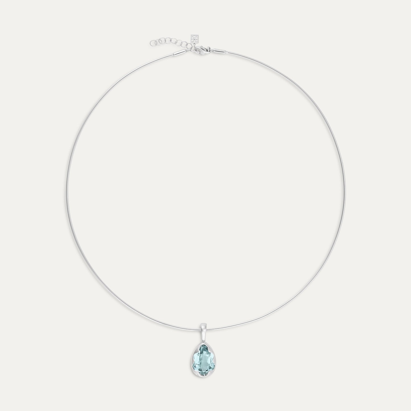 Blue Topaz Charm