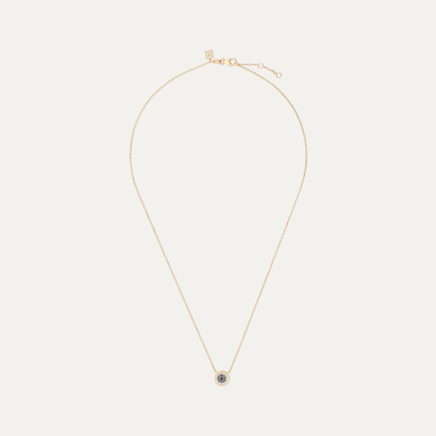 Round Evil Eye Necklace