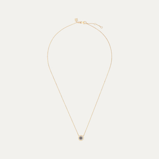Round Evil Eye Necklace