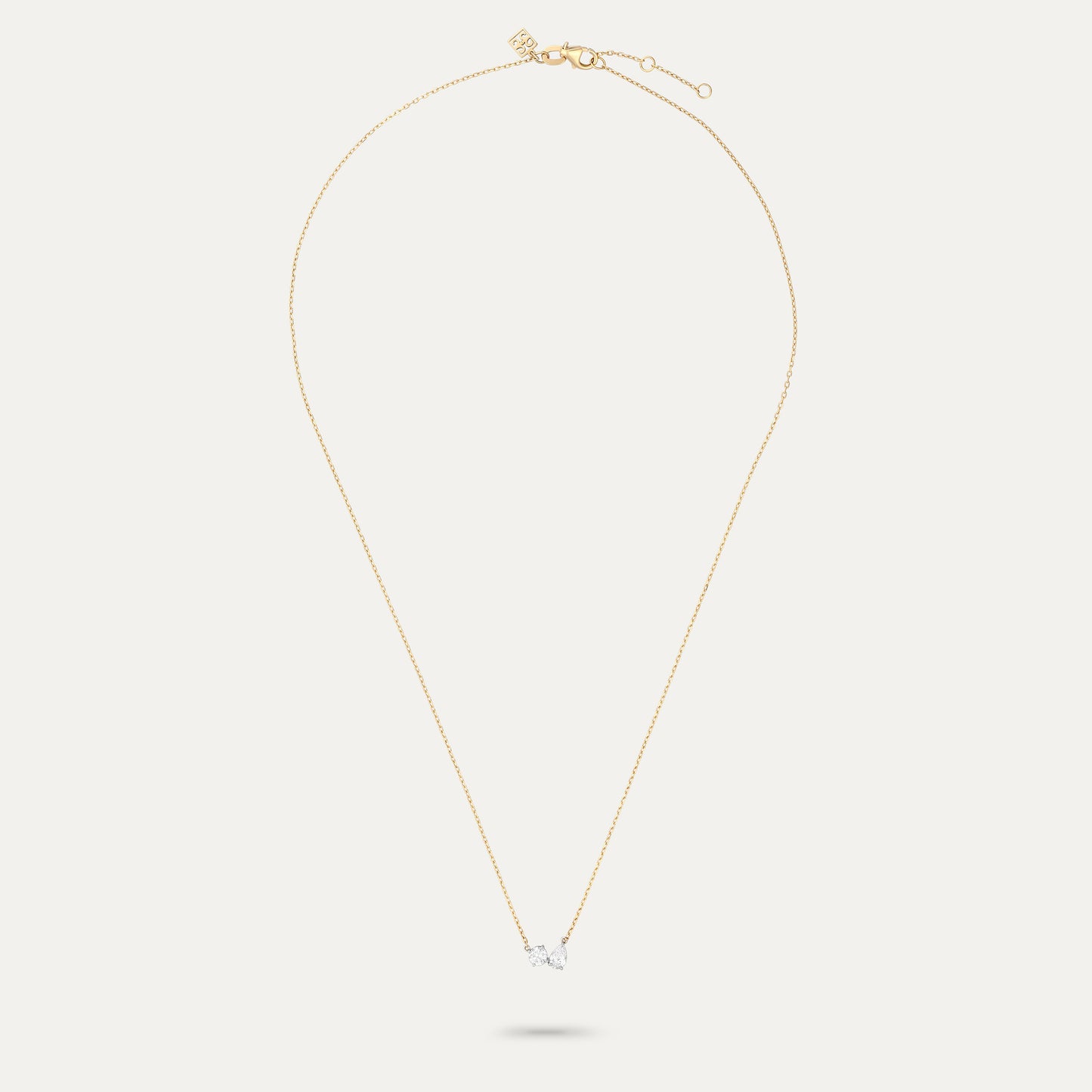 Diamond Duo Necklace