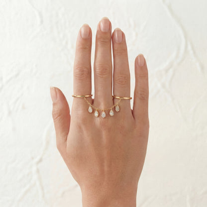 Drop Double Ring